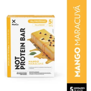 Not Protein Bar Mango - Maracuyá 45g x 5 Uni - NotCo
