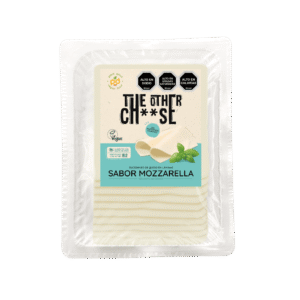Queso Vegetal en Laminas sabor Mozzarella 200g - The Other Cheese