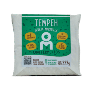 Tempeh de Arveja 333g - OM Fermentos