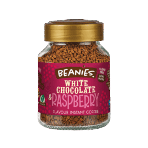 Café  White Chocolate & Raspberry 50g - Beanies