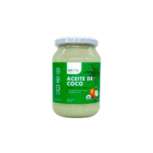 Aceite de Coco Orgánico Extra Virgen 500 mL - Brota