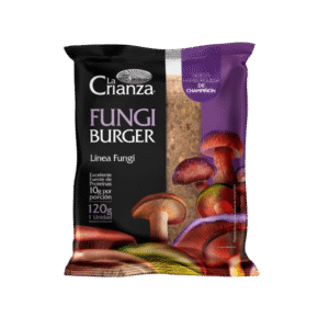 Hamburguesa Champiñones 120g - La Crianza
