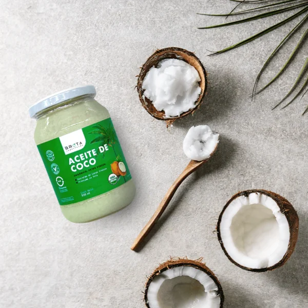 Aceite de Coco Orgánico Extra Virgen 500 mL - Brota - Imagen 3