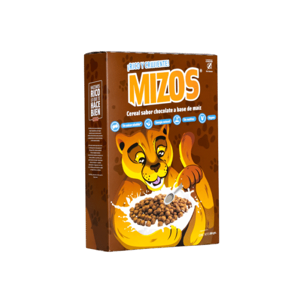 Cereal sabor Chocolate sin Gluten 280g - Mizo