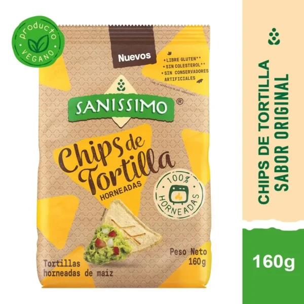 Chips de Tortillas  160g - Sanissimo