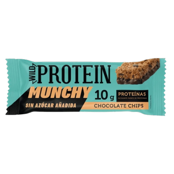 Barra Munchy Chocolate Chips 30g - Wild Protein
