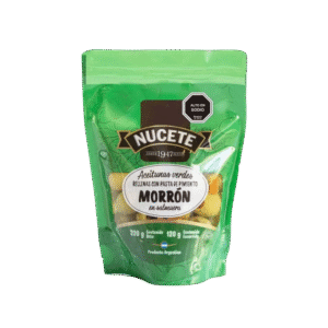 Aceituna Verde Relleno Pimentón 120g - Nucete