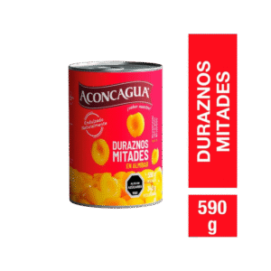Duraznos en Mitades 590g neto - Aconcagua