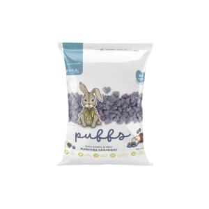 Puffs Cereal Manzana – Arándanos 10g – Kuna Foods
