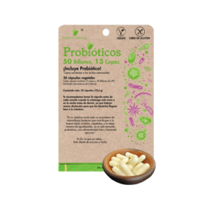 Probiótico 50 Billones, 13 Cepas, 30 caps- Dulzura Natural