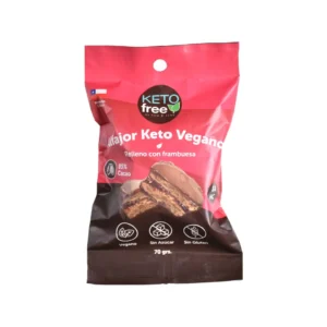 Alfajor Keto con frambuesa 70g – Keto Free