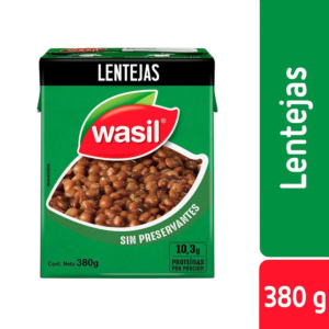 Lentejas 380g - Wasil