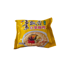Ramen Curry con leche de soya 80g - Vedan