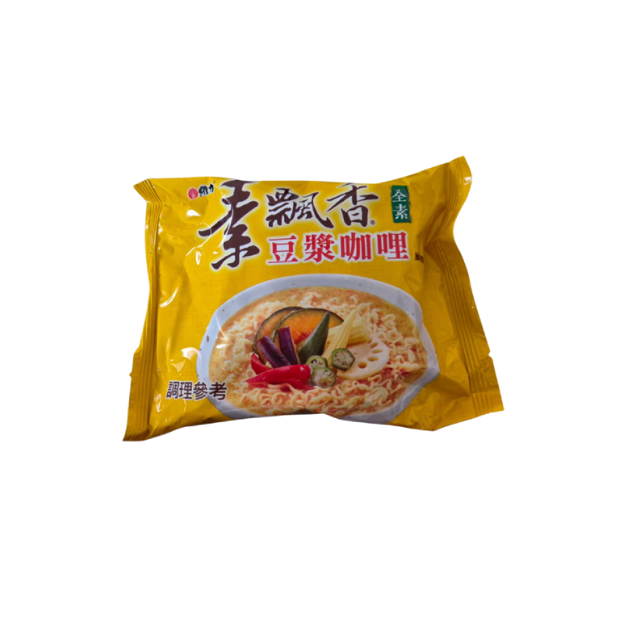 Ramen Curry con leche de soya 80g – Vedan