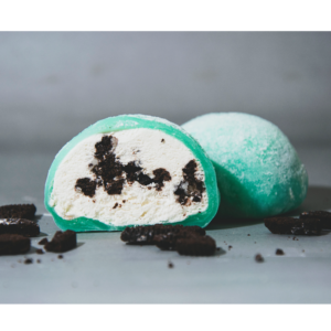 Mochi Helado Vegano Coockies and Cream – Dulces Rufiko