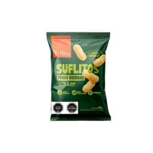 Suflitos de Garbanzo Finas Hierbas 40g – Tribu
