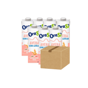 Caja 12 Unidades Bebida Vegetal Avena Cero Azúcar 1L- Orasi