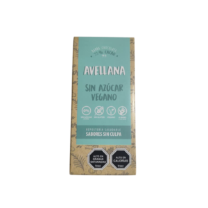 Chocolate Avellana 55% cacao 40g - Sabores sin culpa